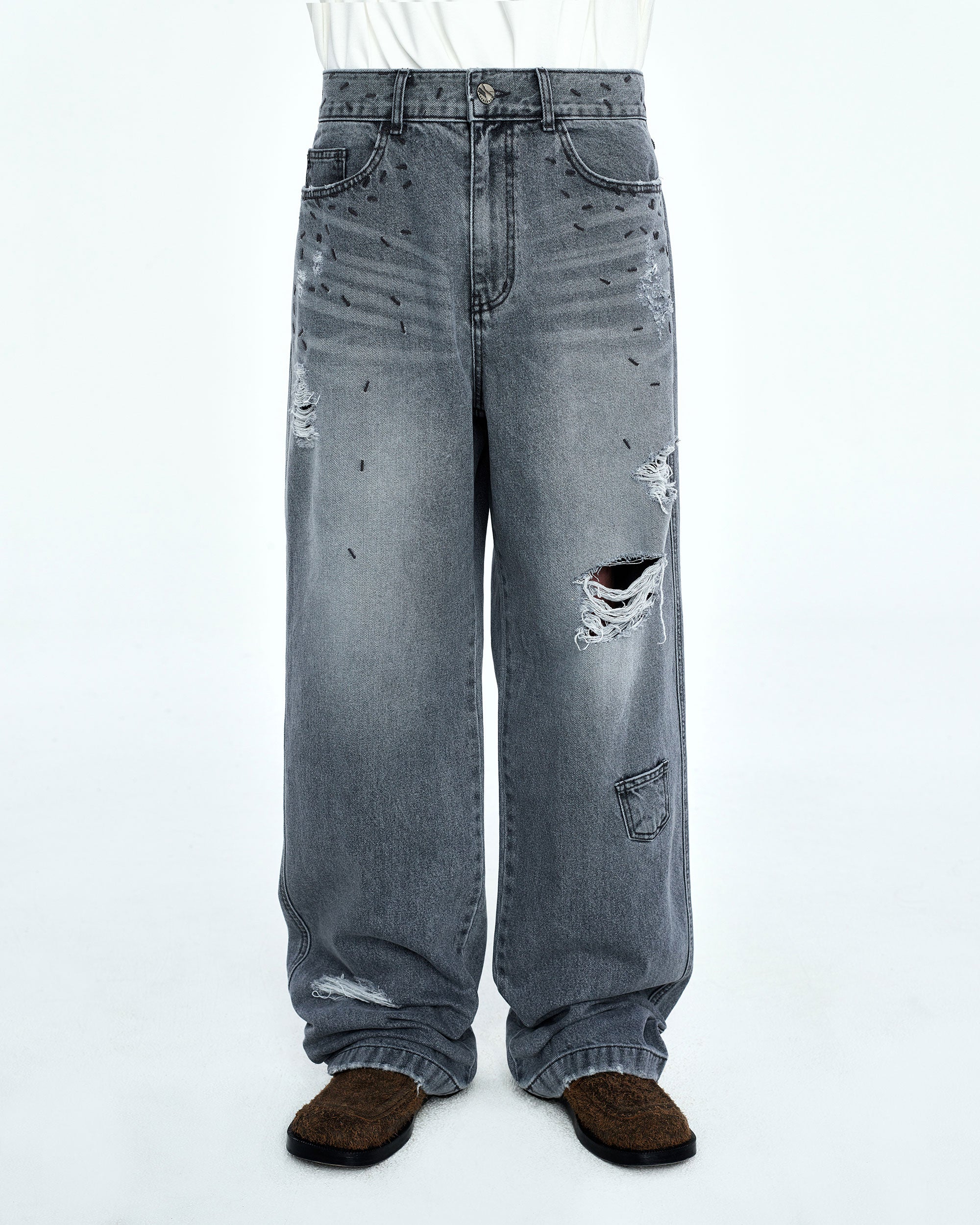 Ader Error - Bart jeans (Gray) product image 3 | TRAB K-Fashion Australia
