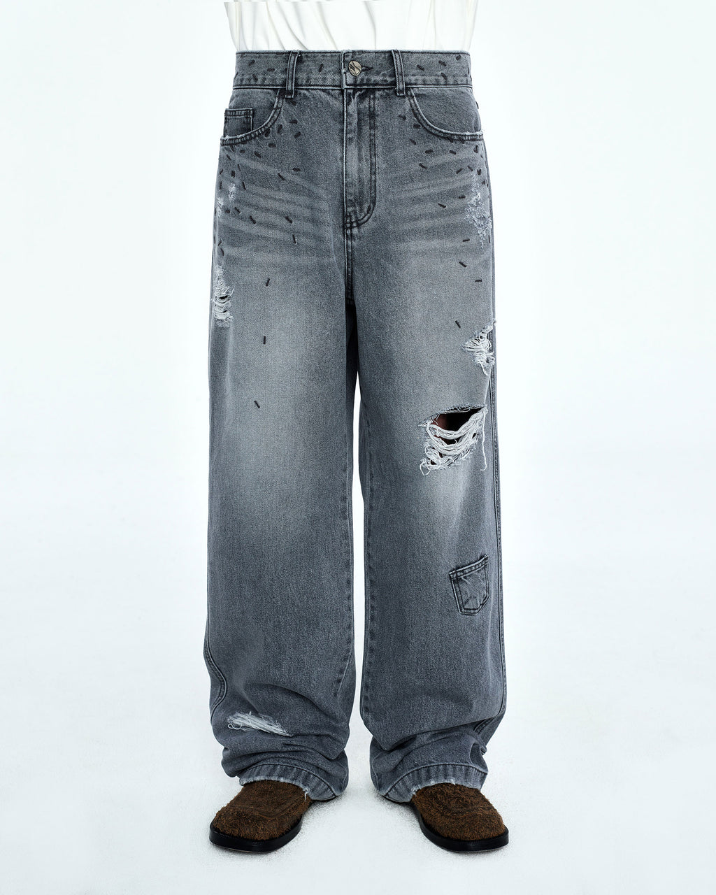 Ader Error - Bart jeans (Gray) product image 3 | TRAB K-Fashion Australia