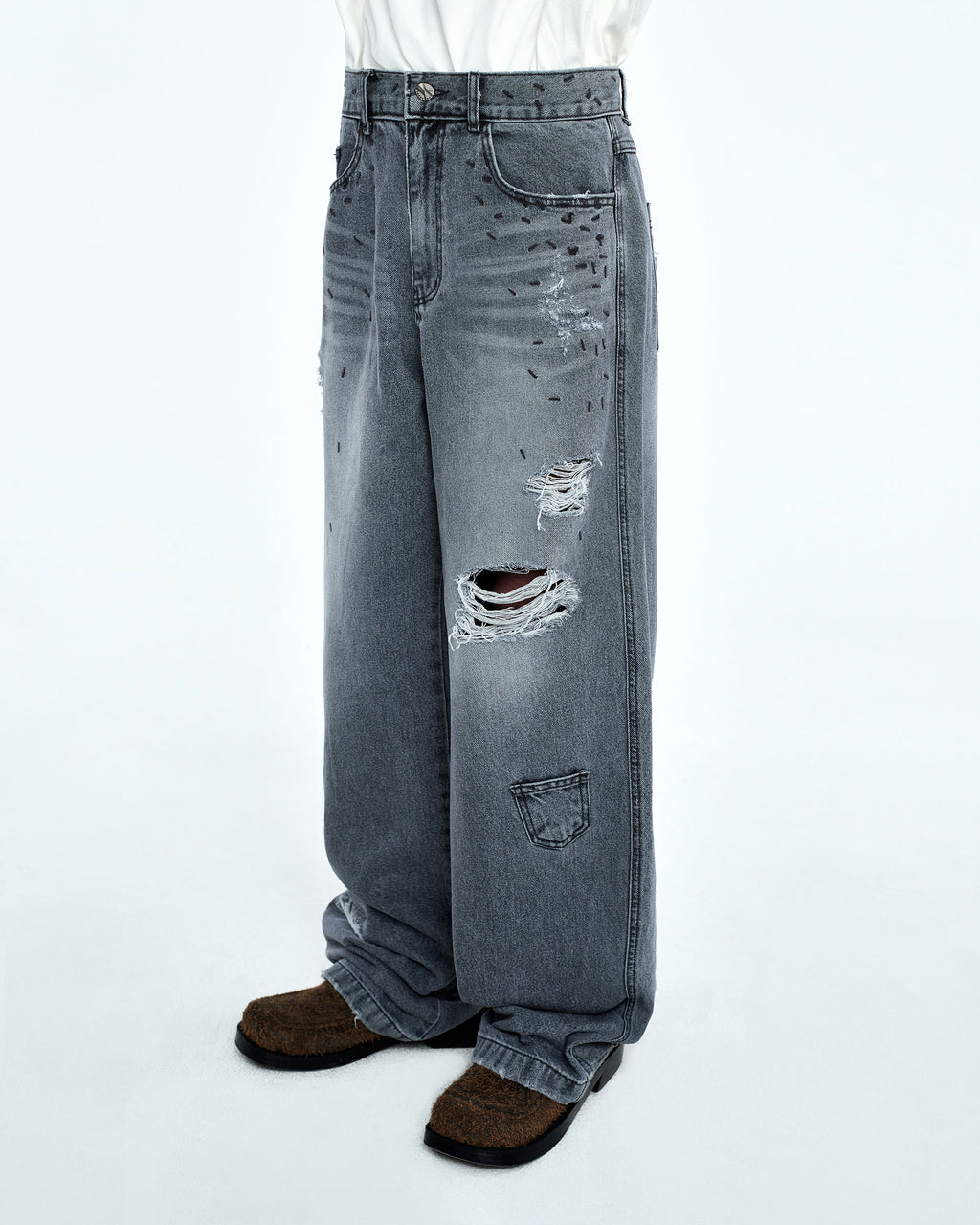 Ader Error - Bart jeans (Gray) product image 4 | TRAB K-Fashion Australia