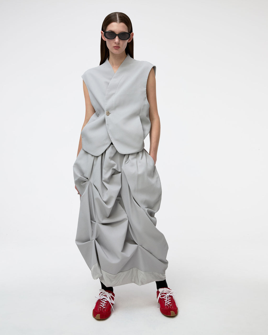 Ader Error - Vest Product. 25 (Grey) product image 4 | TRAB K-Fashion Australia
