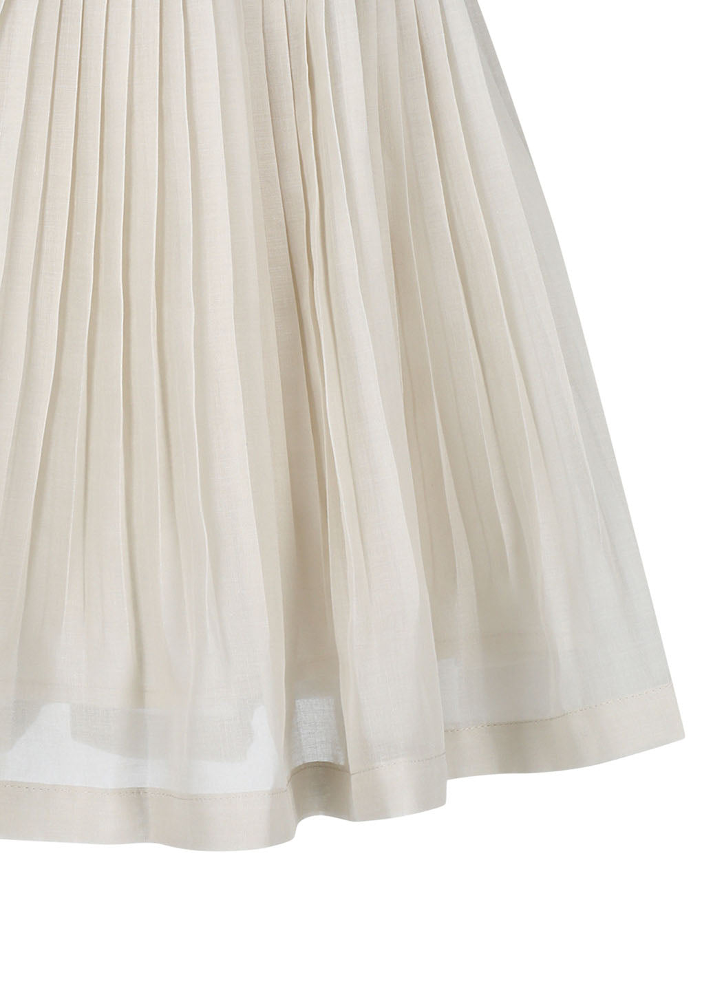 Amomento - Pleated Mini Skirt (Beige) product image 5 | TRAB K-Fashion Australia