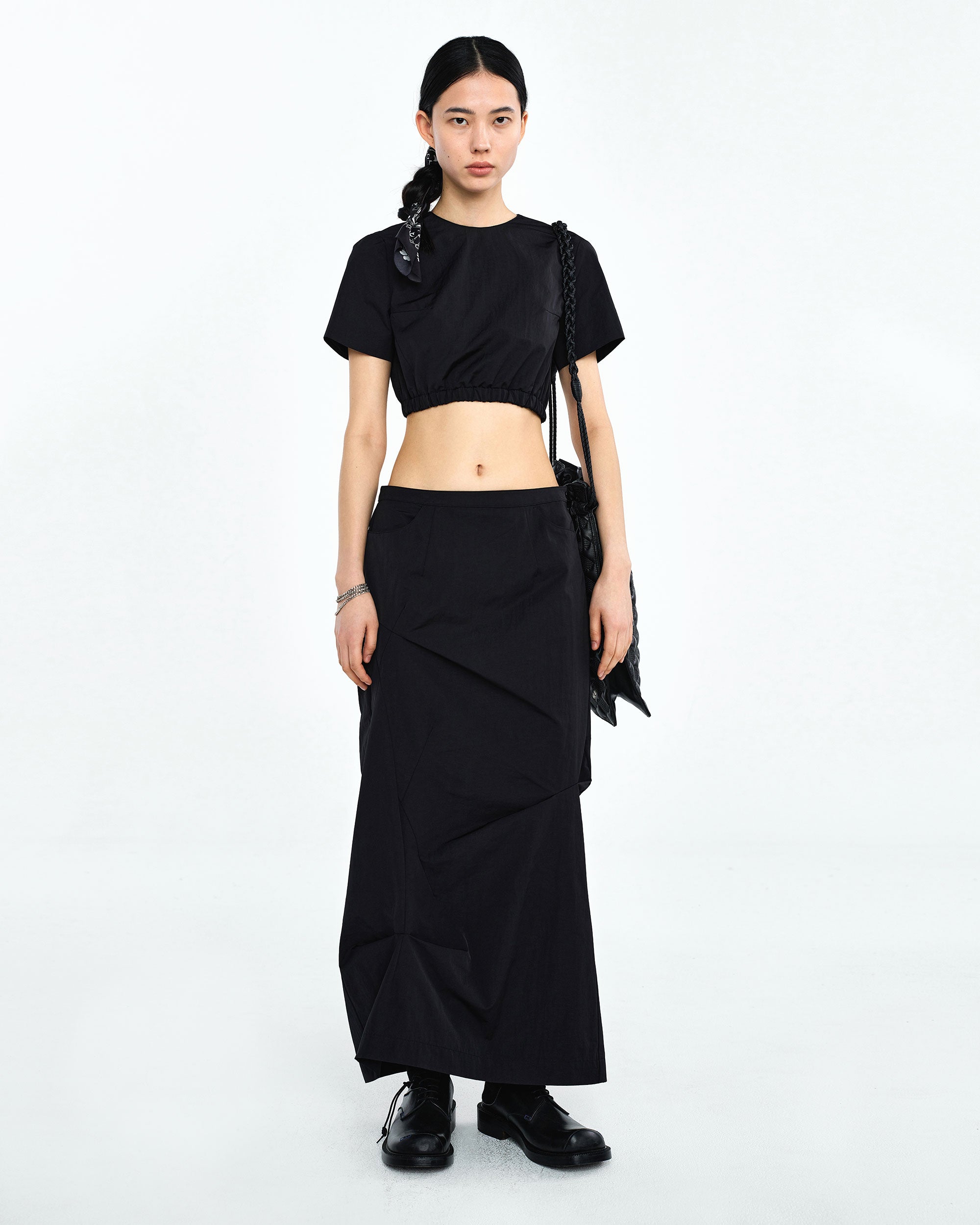 Ader Error - Vesinet long skirt (Noir) product image 1 | TRAB K-Fashion Australia