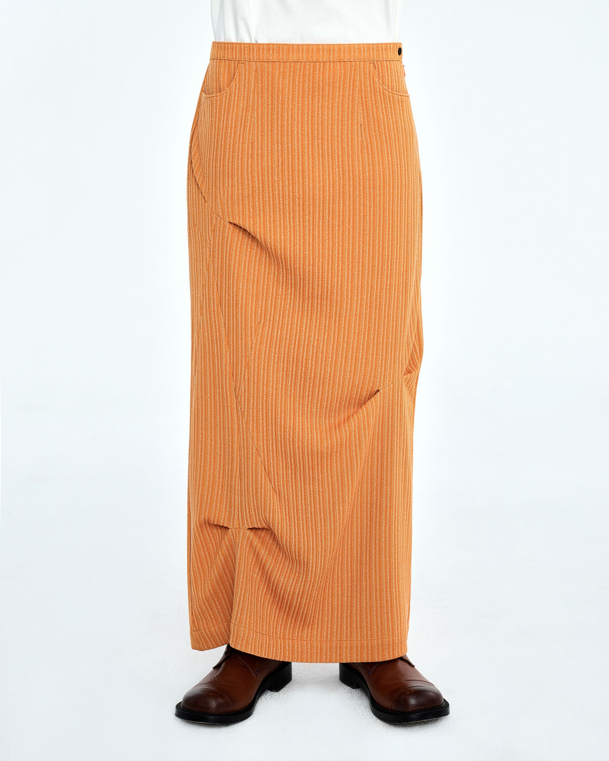 Ader Error - Vesinet long skirt (Orange) product image 3 | TRAB K-Fashion Australia