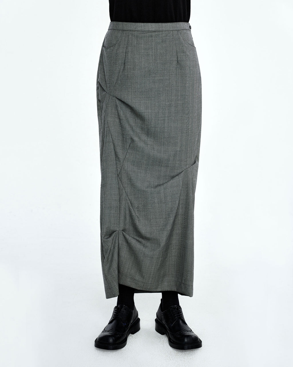 Ader Error - Vesinet long skirt (Gray) product image 2 | TRAB K-Fashion Australia