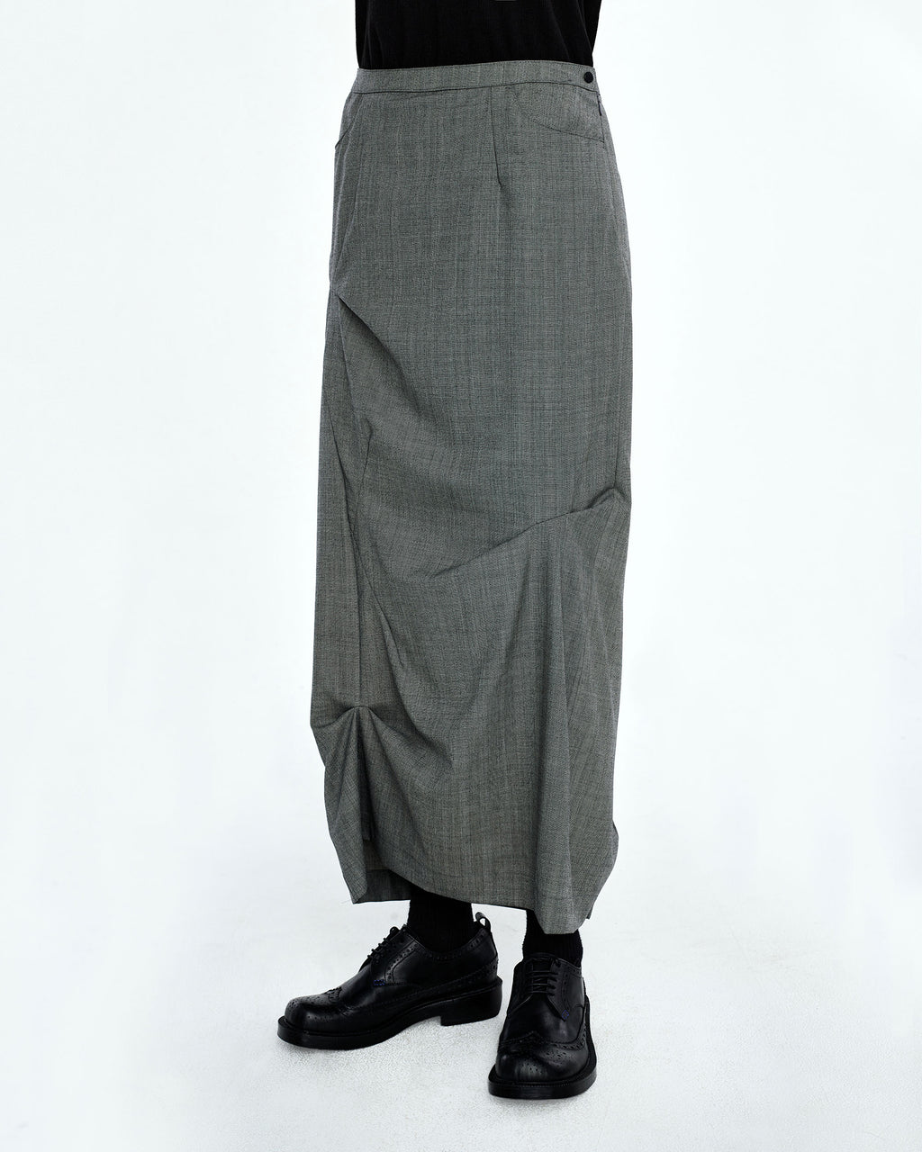 Ader Error - Vesinet long skirt (Gray) product image 3 | TRAB K-Fashion Australia