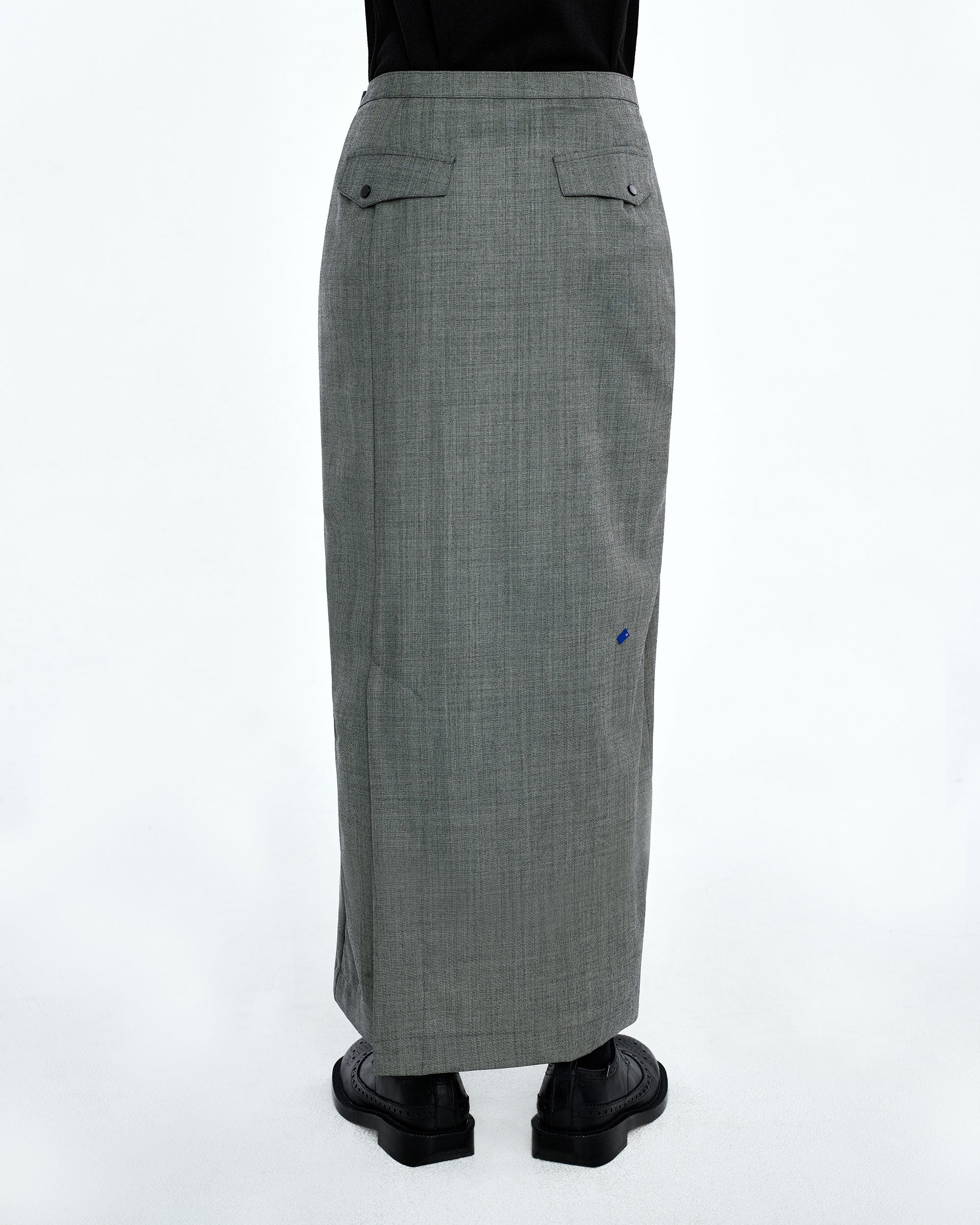 Ader Error - Vesinet long skirt (Gray) product image 4 | TRAB K-Fashion Australia