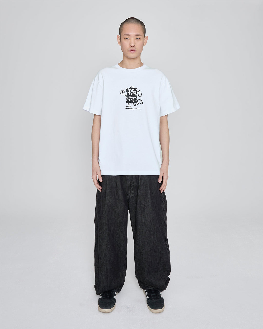yeseyesee - Alive Logo Tee (White) product image 7 | TRAB K-Fashion Australia