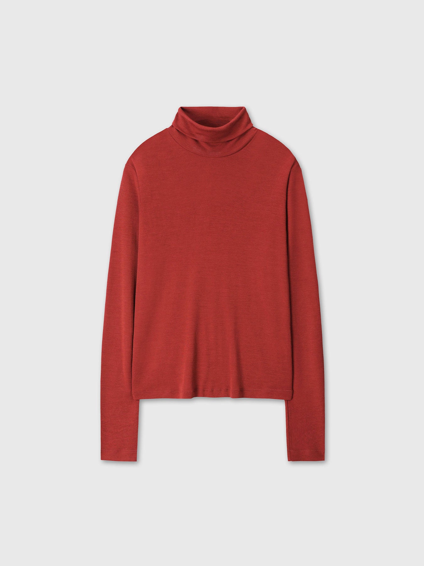 Tonywack - Light Wool Slim Roll Neck (Red) product image 7 | TRAB K-Fashion Australia