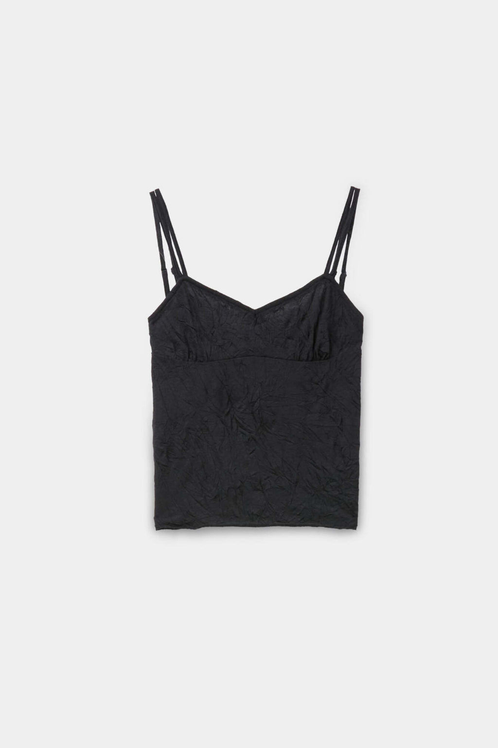 Coor - Crinkle Double Strap Sleeveless (Black) product image 1 | TRAB K-Fashion Australia