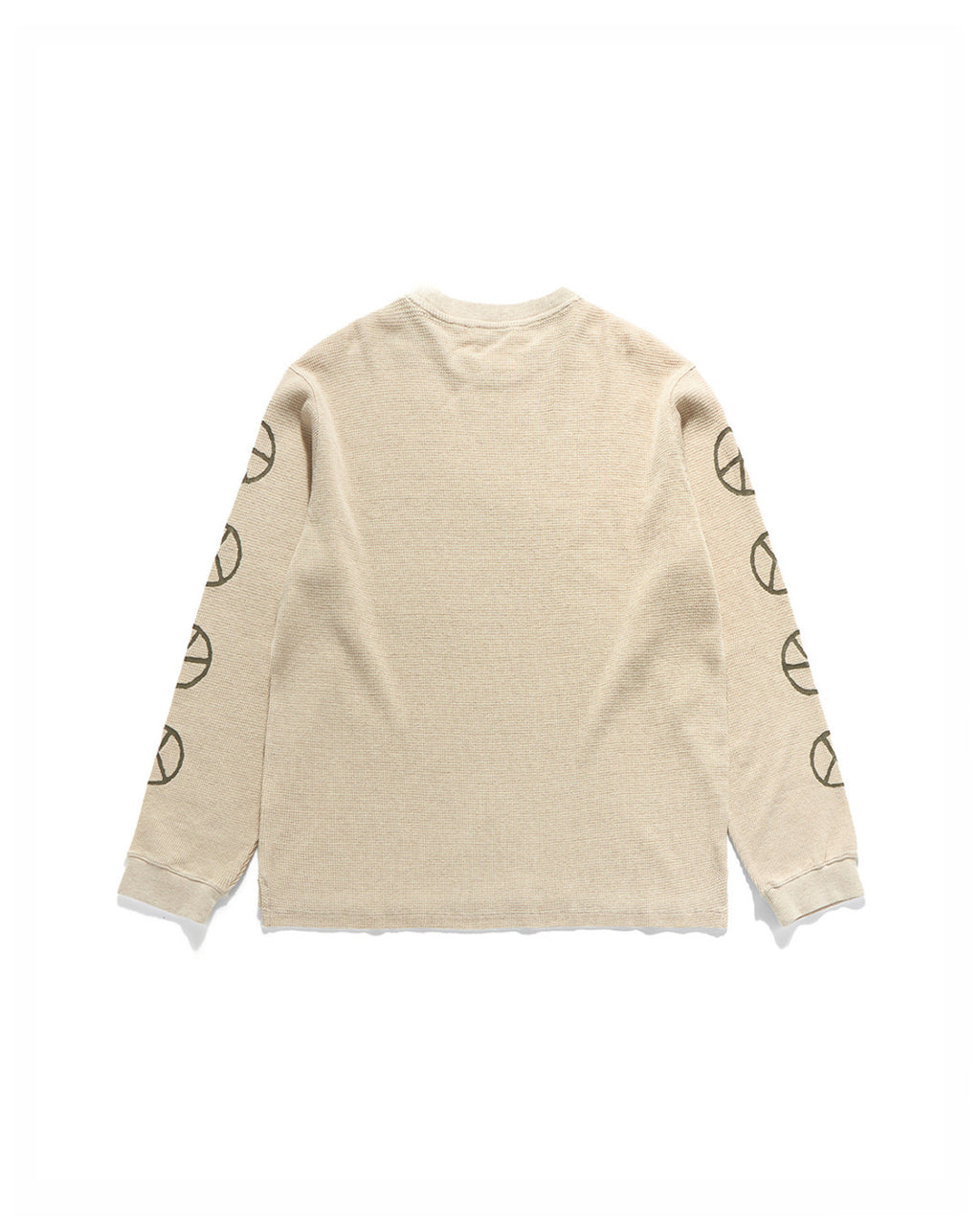 Eastlogue - Peace Symbol L.s T-shirts (Oatmeal) product image 6 | TRAB K-Fashion Australia