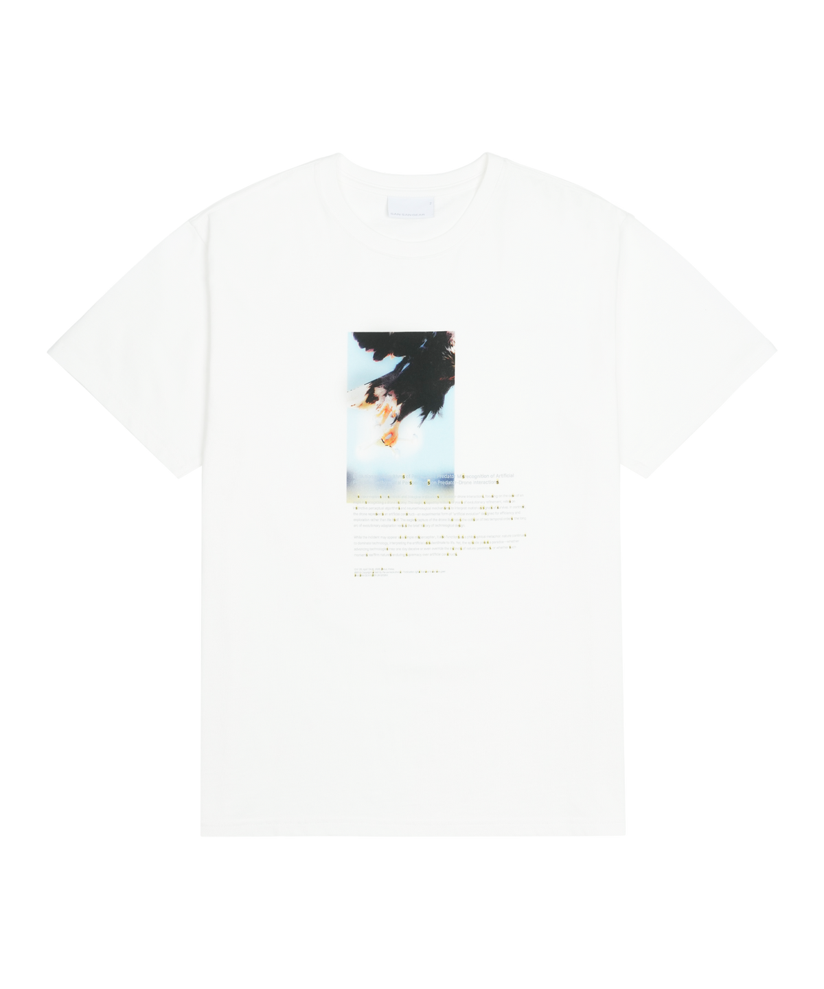 San San Gear - Over Tech T-Shirt (White) product image 1 | TRAB K-Fashion Australia