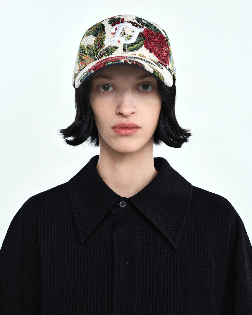 Ader Error - Cursive trs cap (Ivory) product image 5 | TRAB K-Fashion Australia