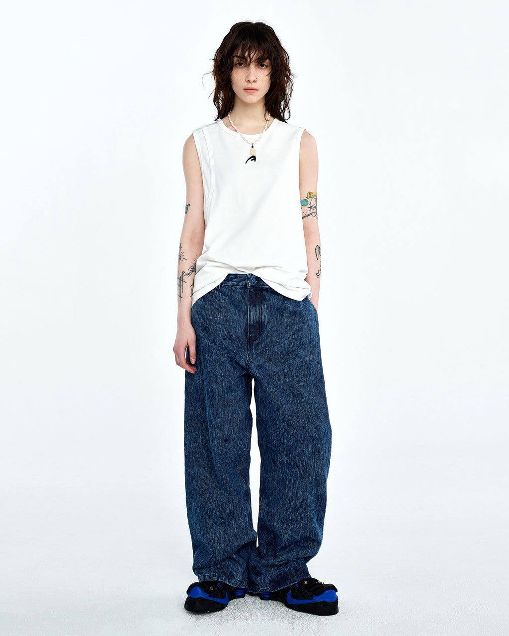 Ader Error - Drush Jeans (Blue) product image 2 | TRAB K-Fashion Australia