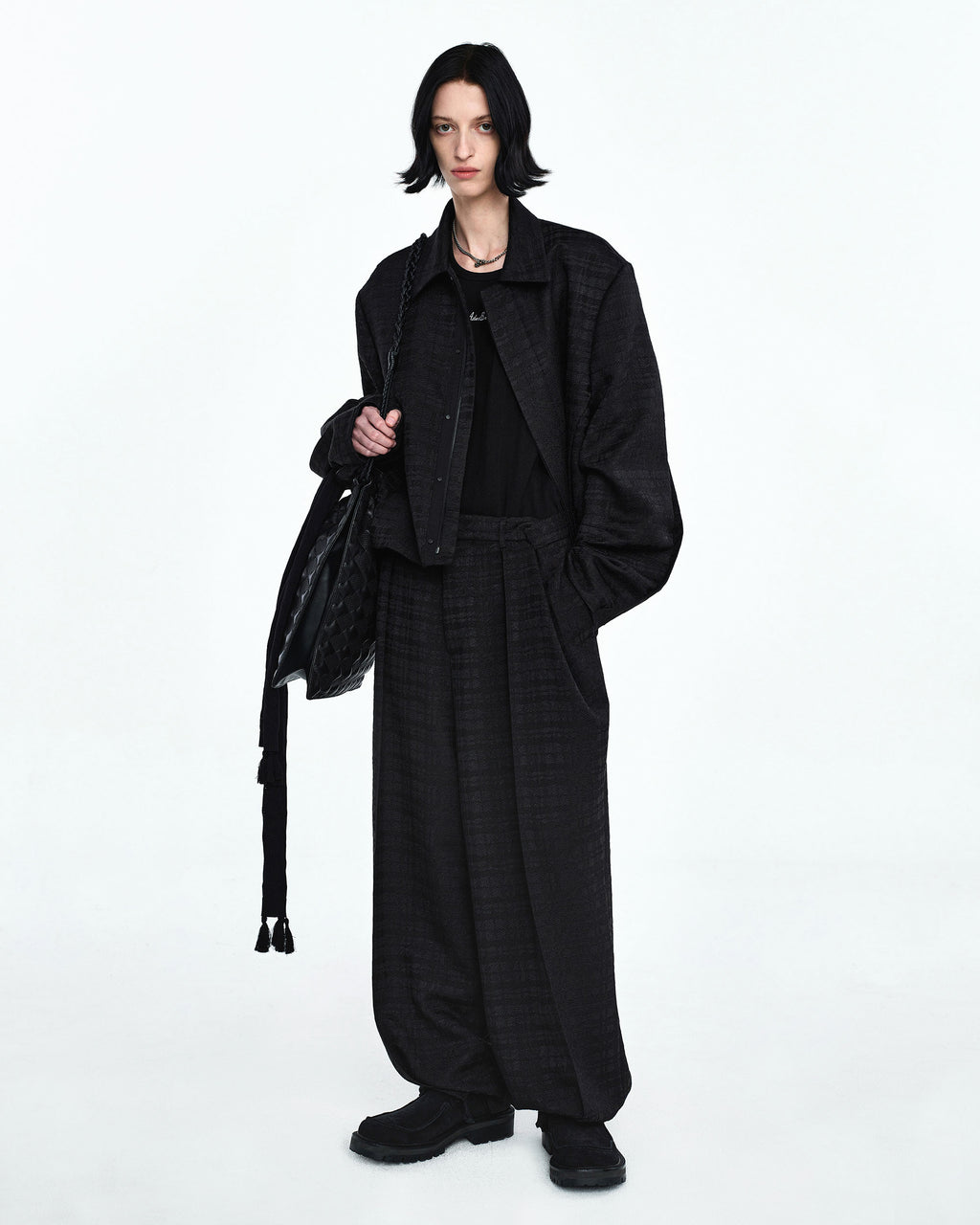 Ader Error - Ani slacks (Noir) product image 1 | TRAB K-Fashion Australia