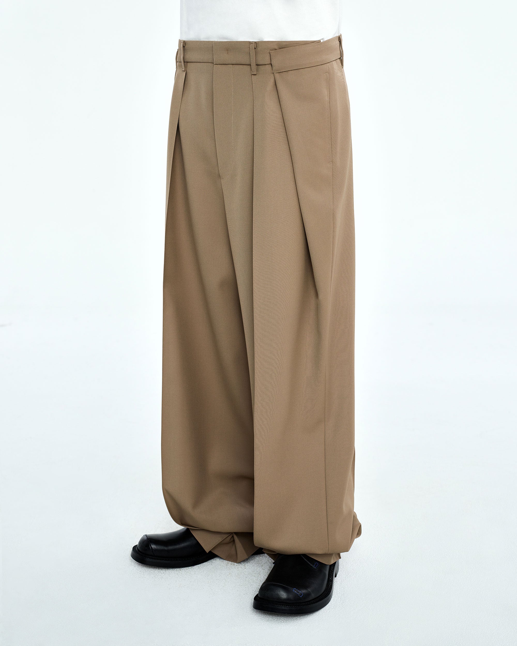 Ader Error - Ani slacks (Beige) product image 4 | TRAB K-Fashion Australia