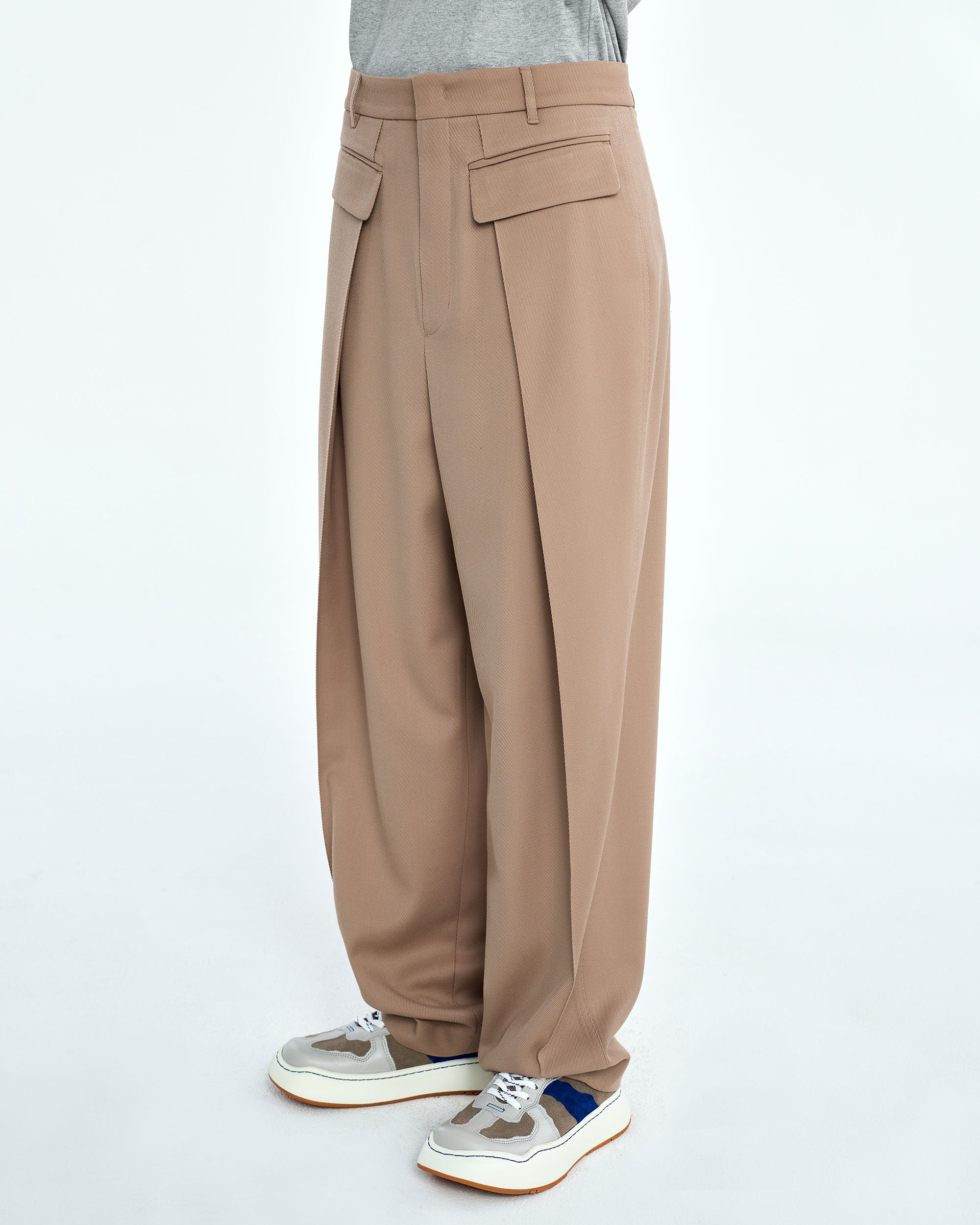 Ader Error - Fran slacks (Beige) product image 4 | TRAB K-Fashion Australia