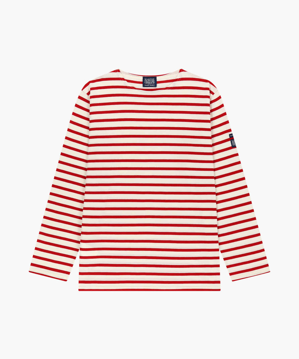 Marithe & Francois Girbaud - Marithe X Saint James Minquiers 18 Long Sleeve (Cream) product image 4 | TRAB K-Fashion Australia