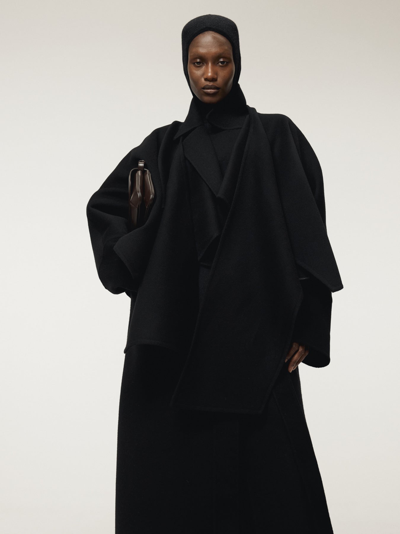 Recto - Classic Belted Handmade Coat (Black) product image 6 | TRAB K-Fashion Australia