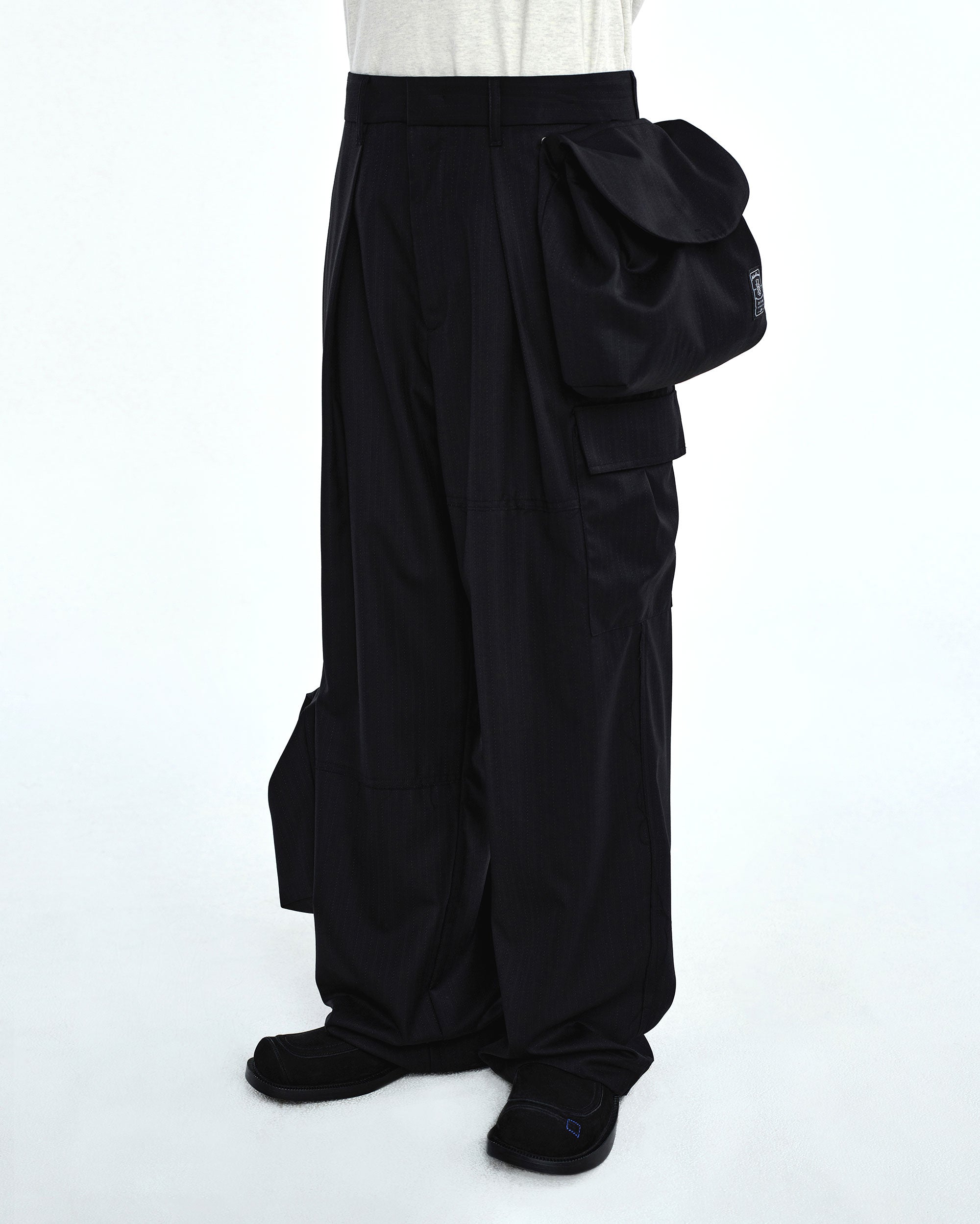 Ader Error - Tard cargo pants (Noir) product image 4 | TRAB K-Fashion Australia