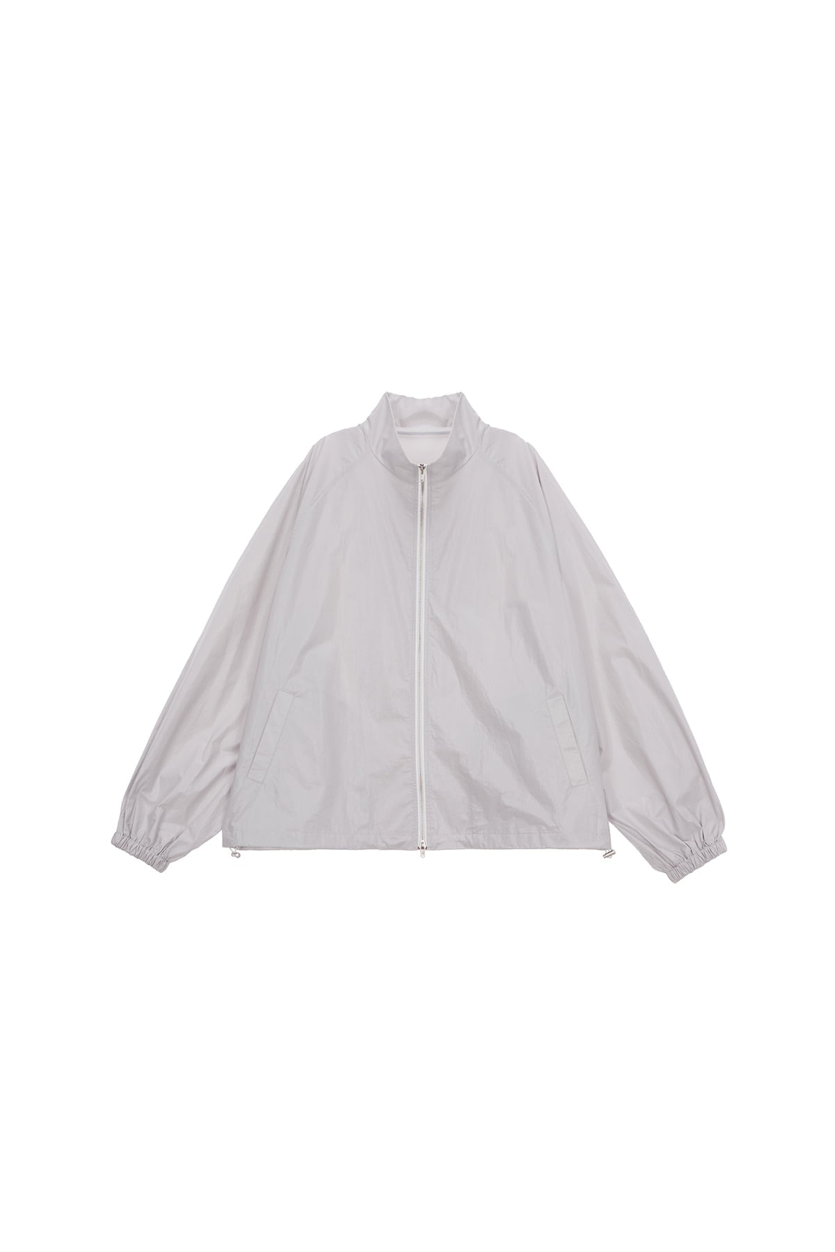 Matin Kim - Matin Kim Logo Coating Jumper (Grey) product image 2 | TRAB K-Fashion Australia