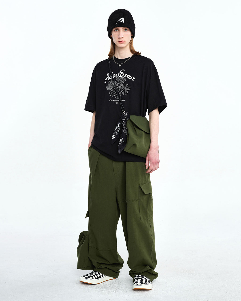 Ader Error - Tard cargo pants (Khaki) product image 2 | TRAB K-Fashion Australia