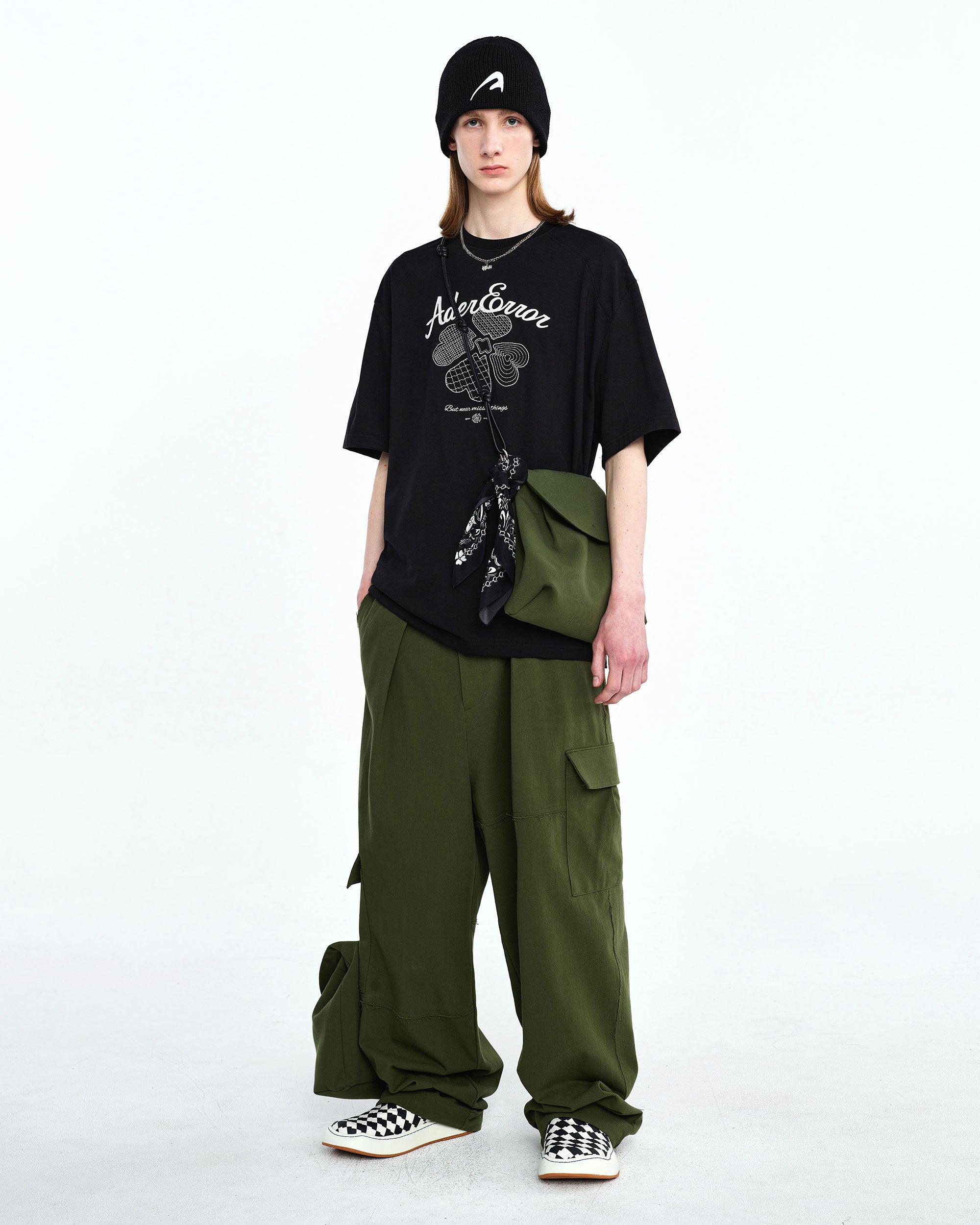 Ader Error - Tard cargo pants (Khaki) product image 2 | TRAB K-Fashion Australia