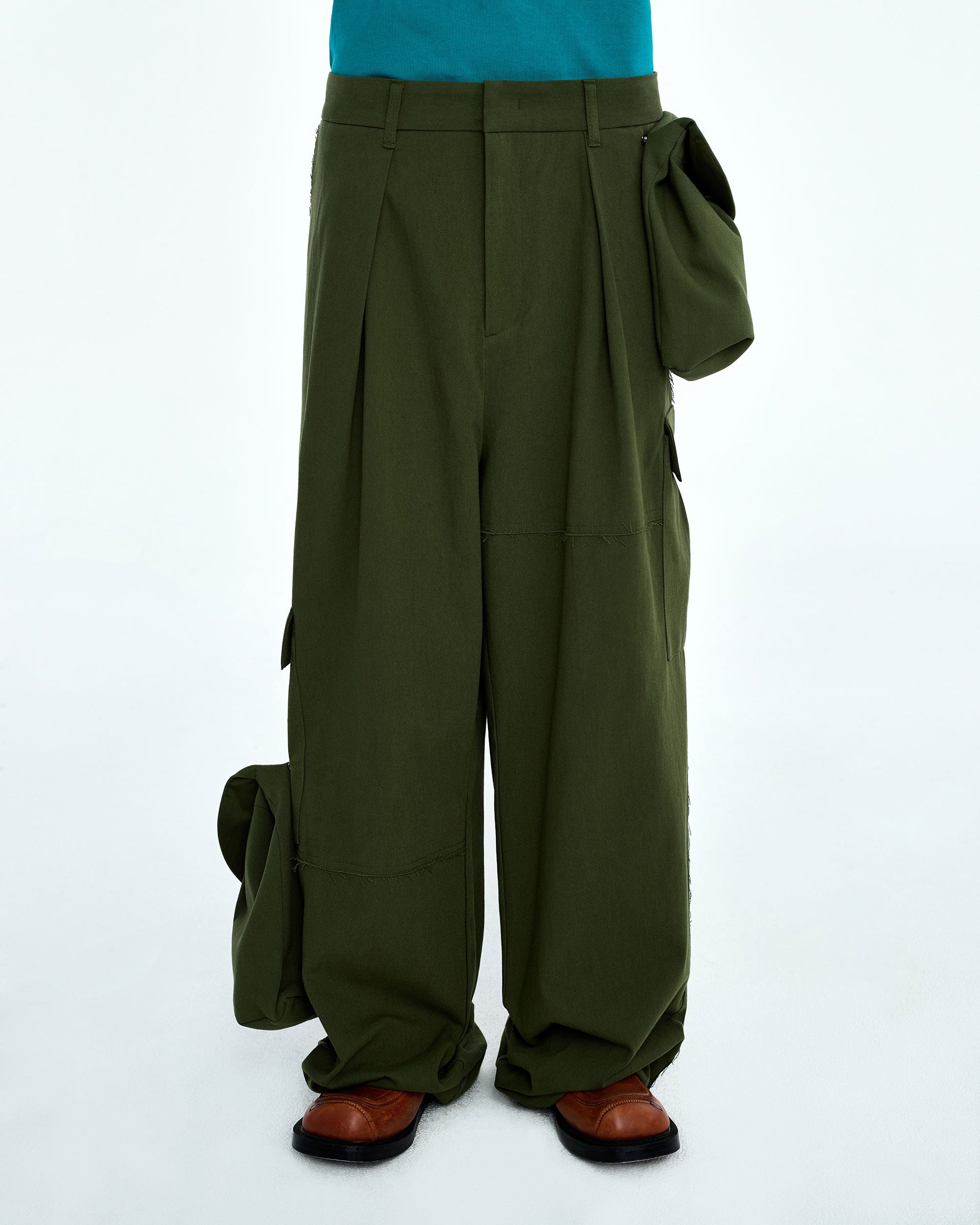 Ader Error - Tard cargo pants (Khaki) product image 3 | TRAB K-Fashion Australia