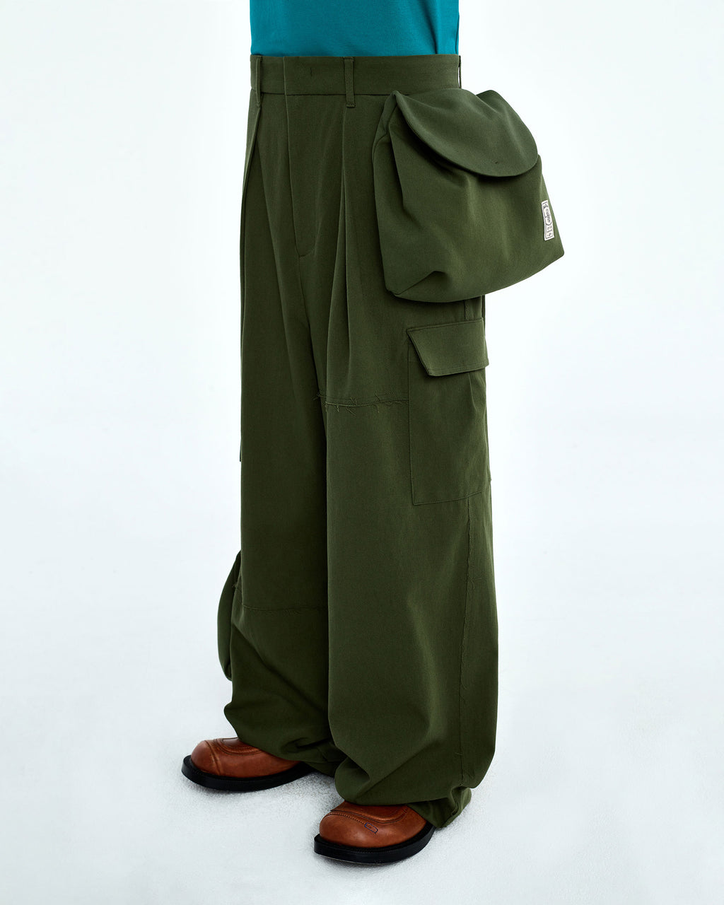Ader Error - Tard cargo pants (Khaki) product image 4 | TRAB K-Fashion Australia