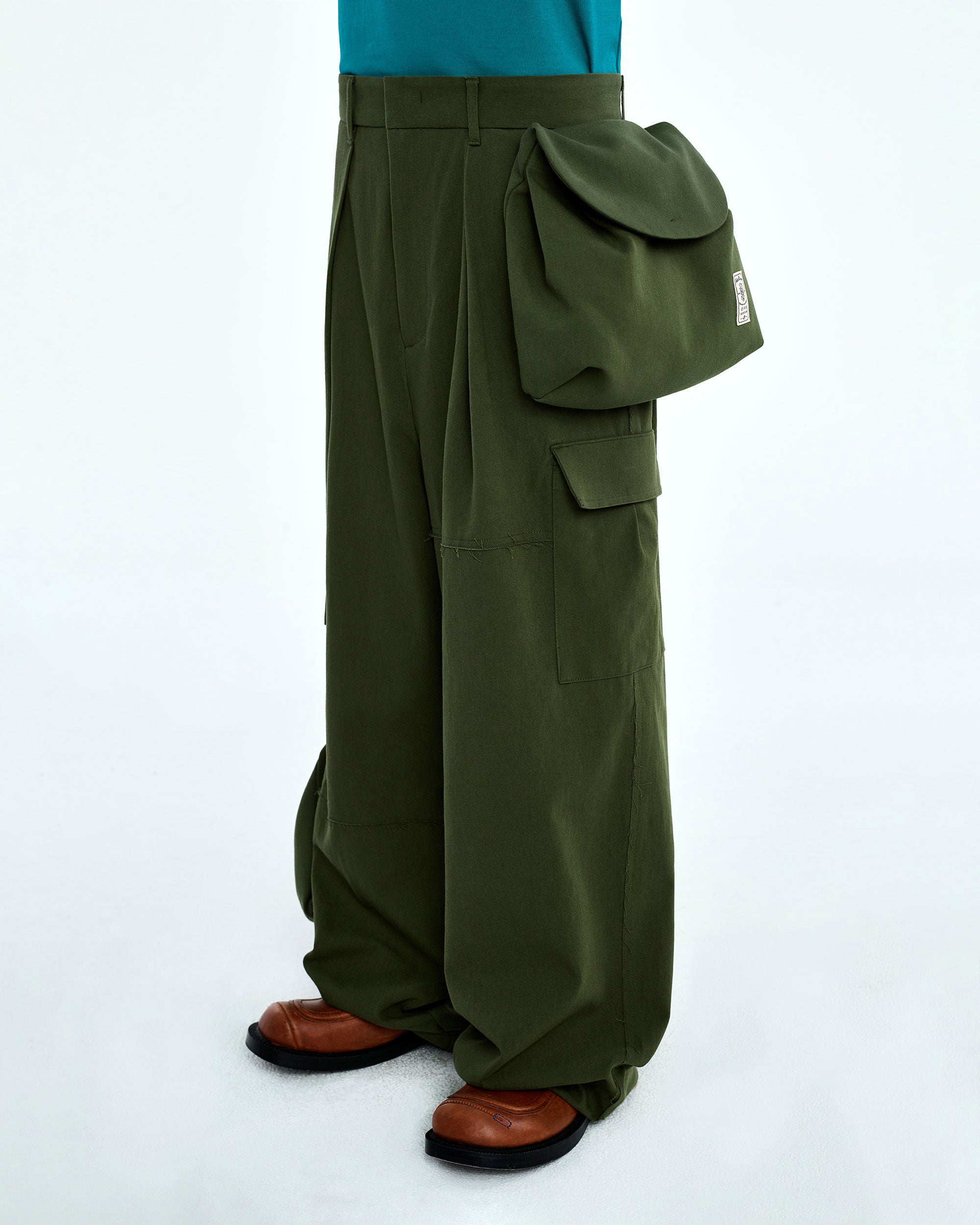 Ader Error - Tard cargo pants (Khaki) product image 4 | TRAB K-Fashion Australia