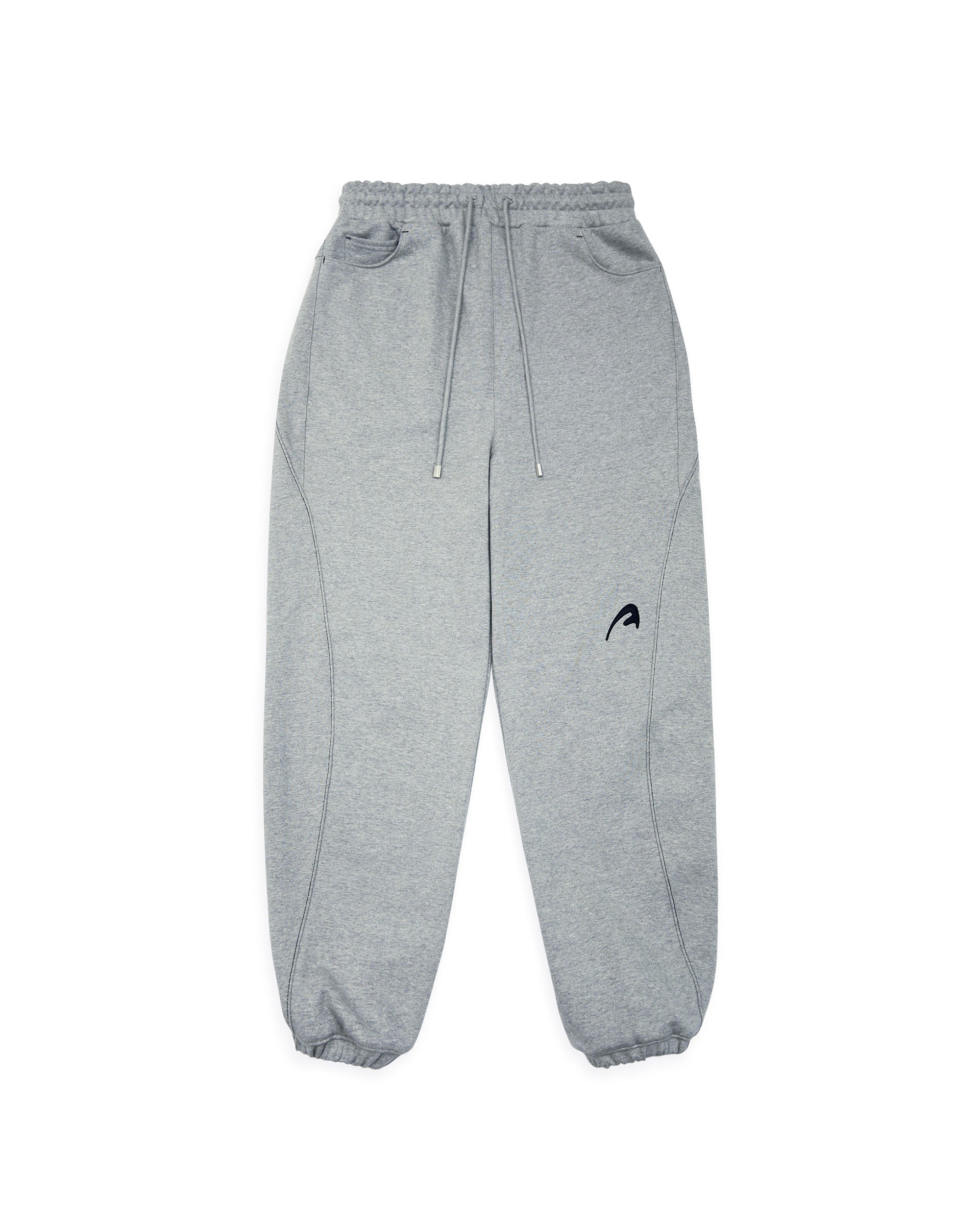 Ader Error - A-peec logo sweatpants (Gray) product image 10 | TRAB K-Fashion Australia
