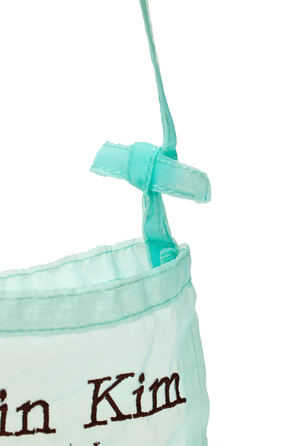 Matin Kim - Organza Mini Cross Bag (Mint) product image 3 | TRAB K-Fashion Australia