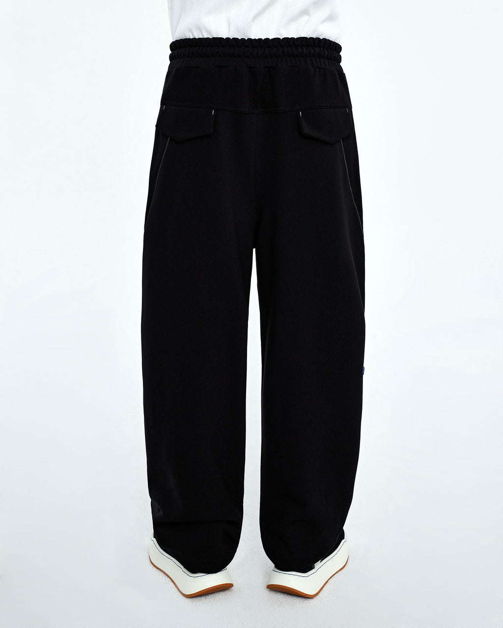 Ader Error - A-peec logo sweatpants (Noir) product image 5 | TRAB K-Fashion Australia