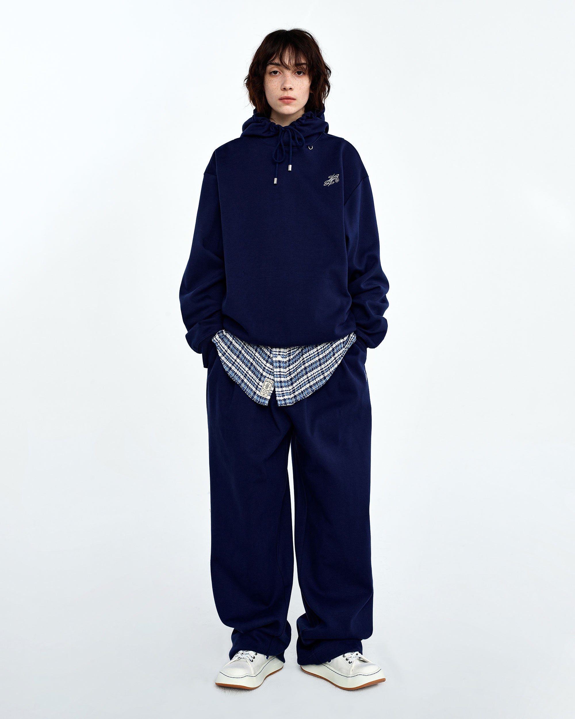 Ader Error - Samon sweatpants (Navy) product image 1 | TRAB K-Fashion Australia