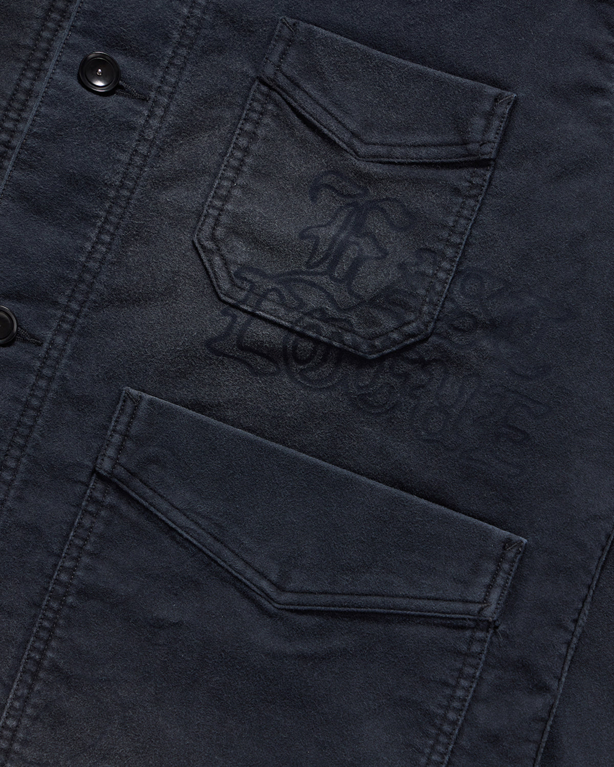 Eastlogue - Woody Memorial Work Jacket (D.navy Moleskin) product image 4 | TRAB K-Fashion Australia