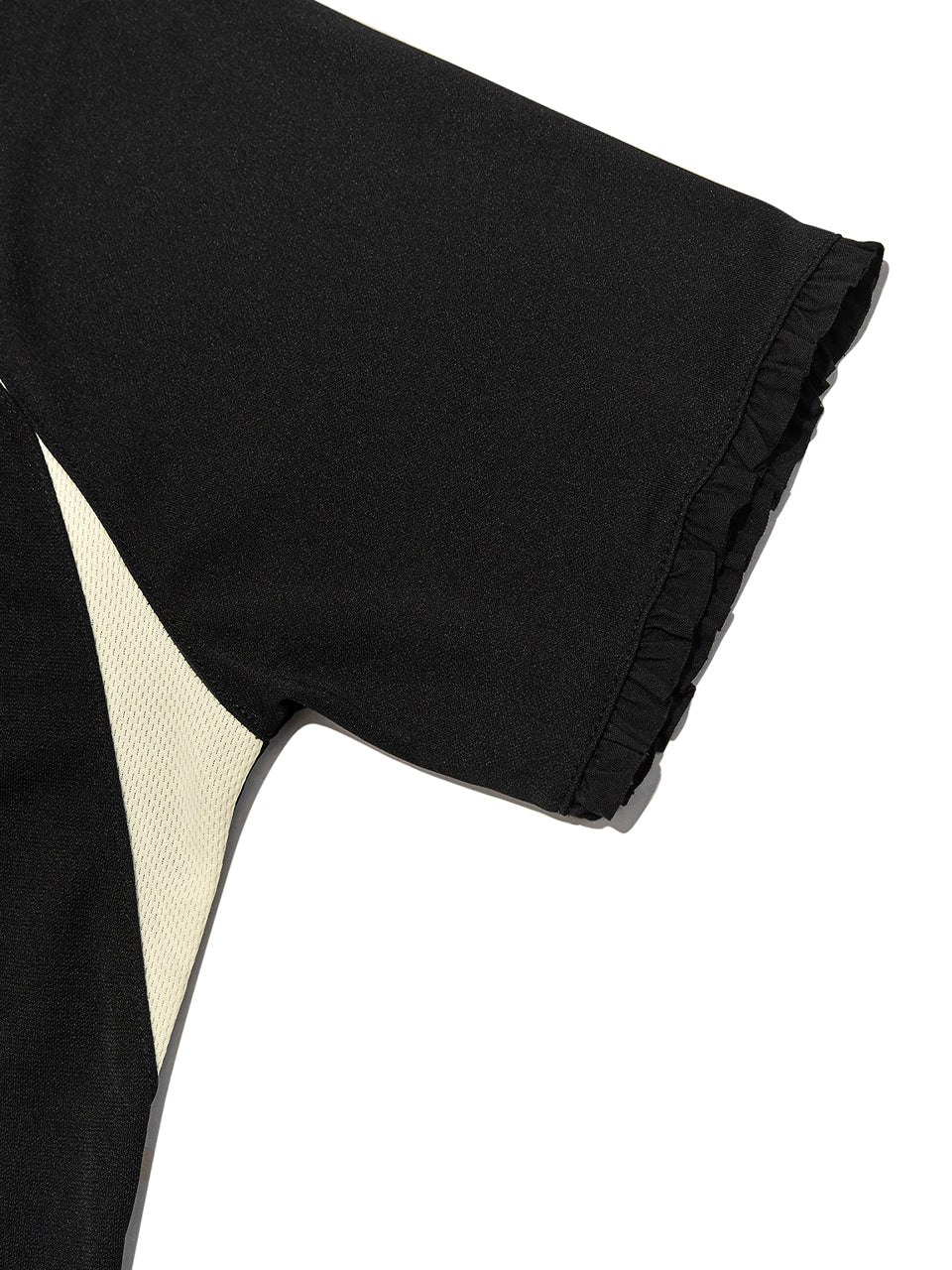 Kijun - Frill Backless Top (Black) product image 10 | TRAB K-Fashion Australia