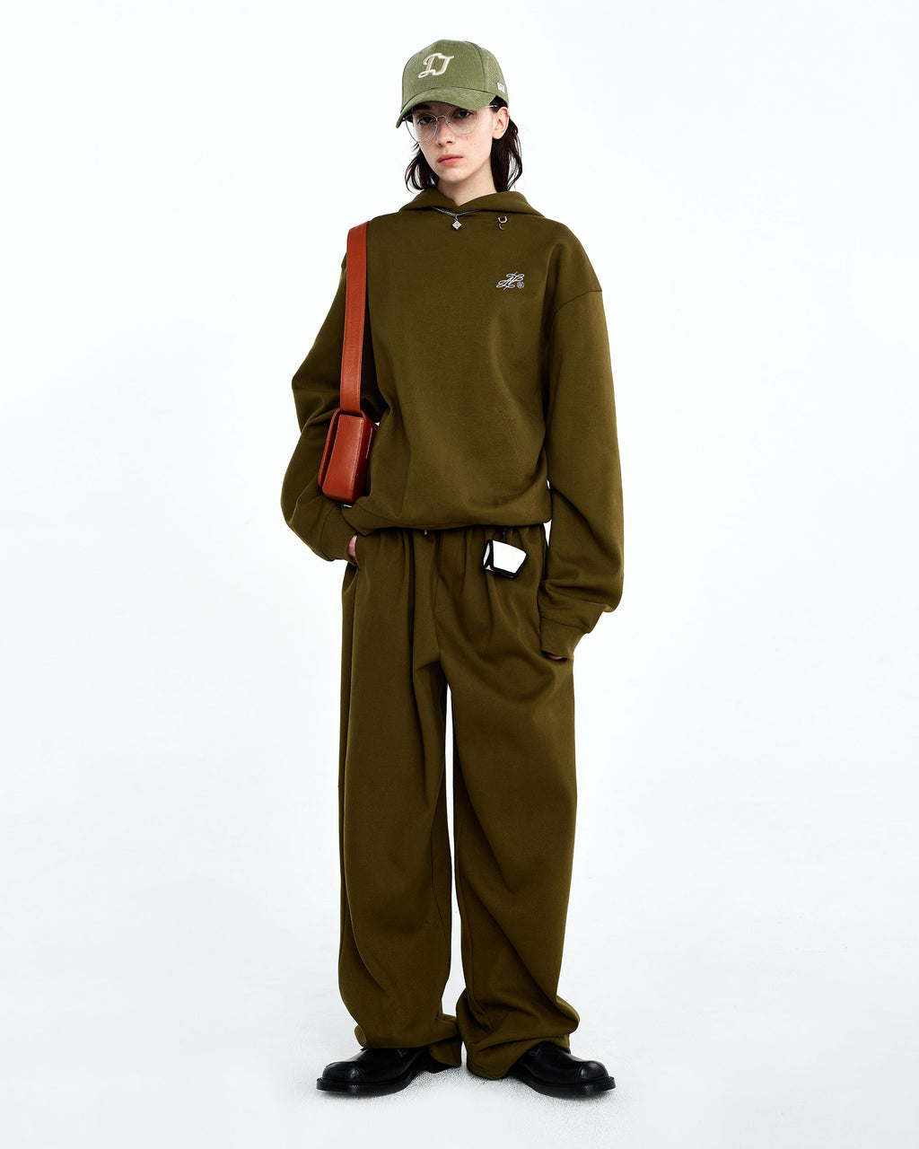 Ader Error - Samon sweatpants (Khaki) product image 1 | TRAB K-Fashion Australia