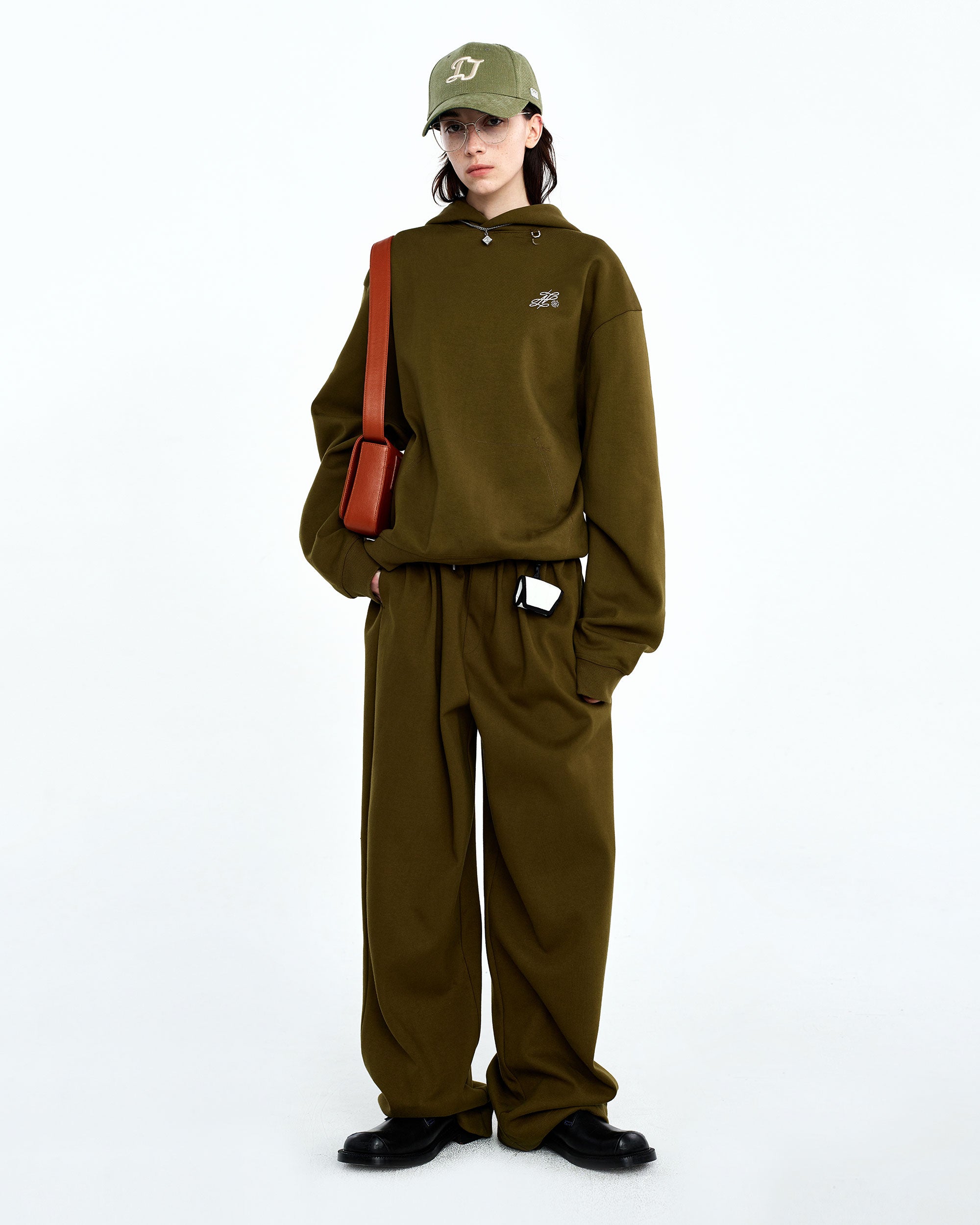 Ader Error - Samon sweatpants (Khaki) product image 1 | TRAB K-Fashion Australia