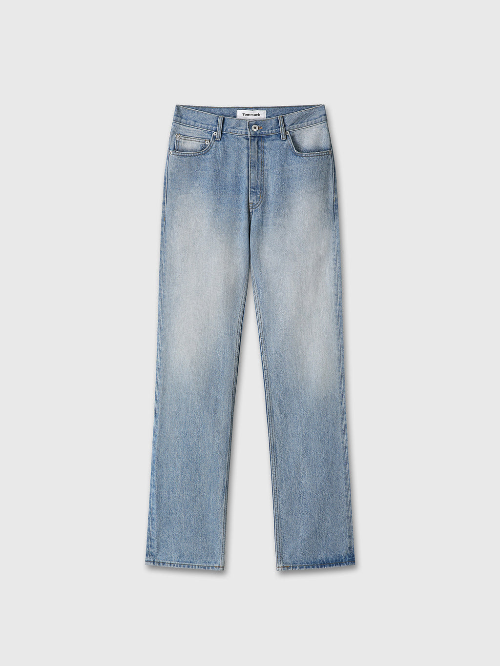 Tonywack - Slim Straight Denim Jeans (Light Blue) product image 11 | TRAB K-Fashion Australia