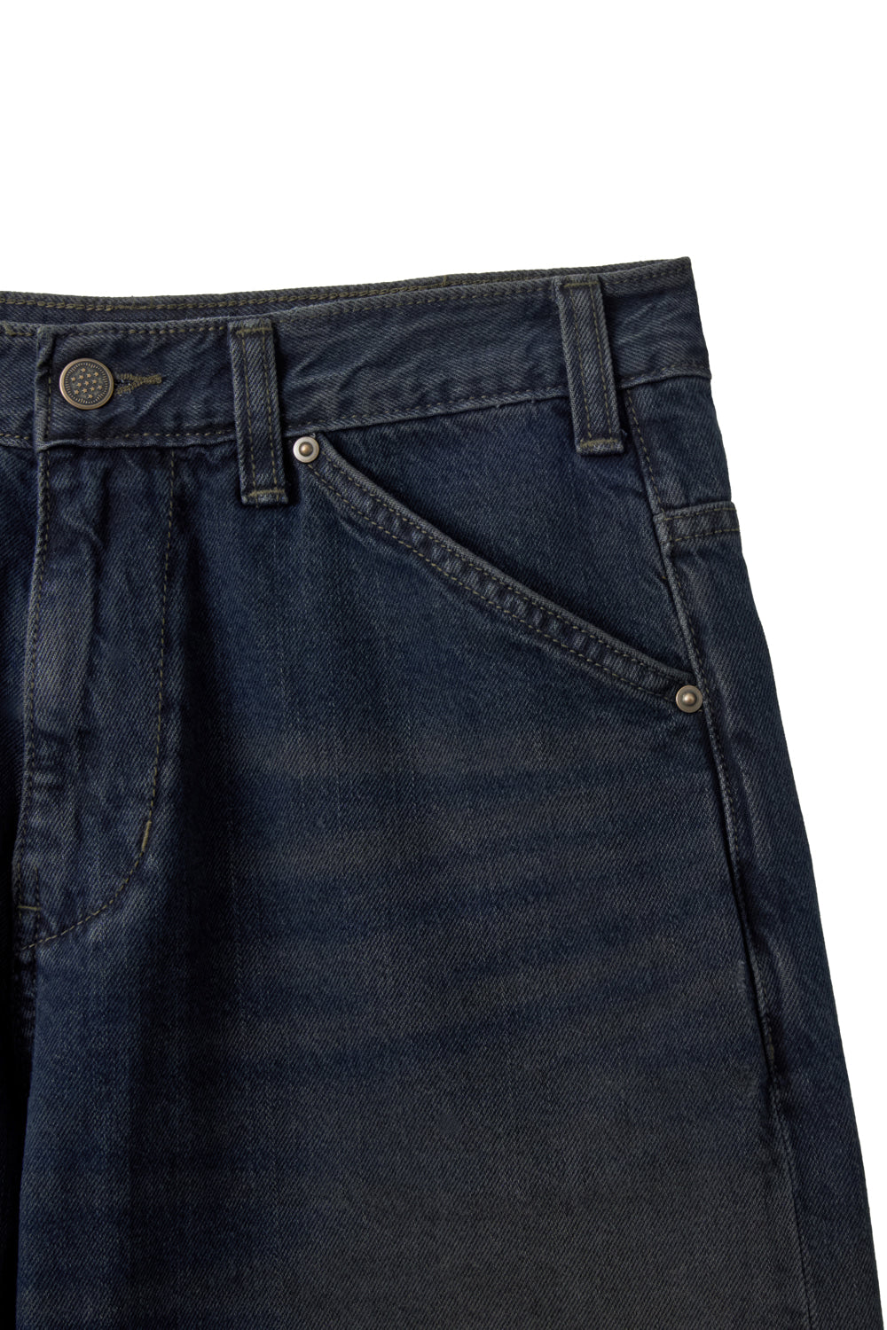 Hatchingroom - Wide Jeans (Dark Blue) product image 5 | TRAB K-Fashion Australia