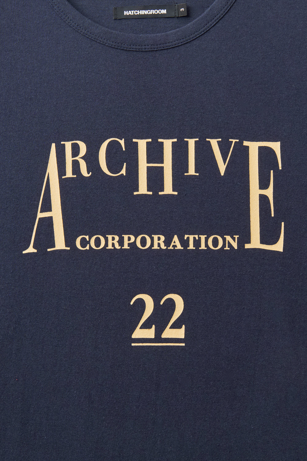 Hatchingroom - Archive Corporation Tee (Navy) product image 4 | TRAB K-Fashion Australia