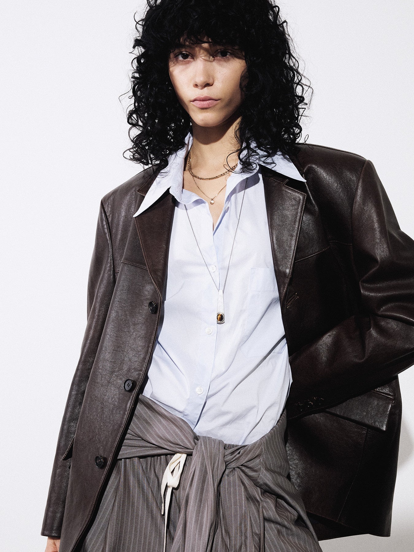 Tonywack - Cotton High-Density Shirt (Sky Blue) product image 8 | TRAB K-Fashion Australia