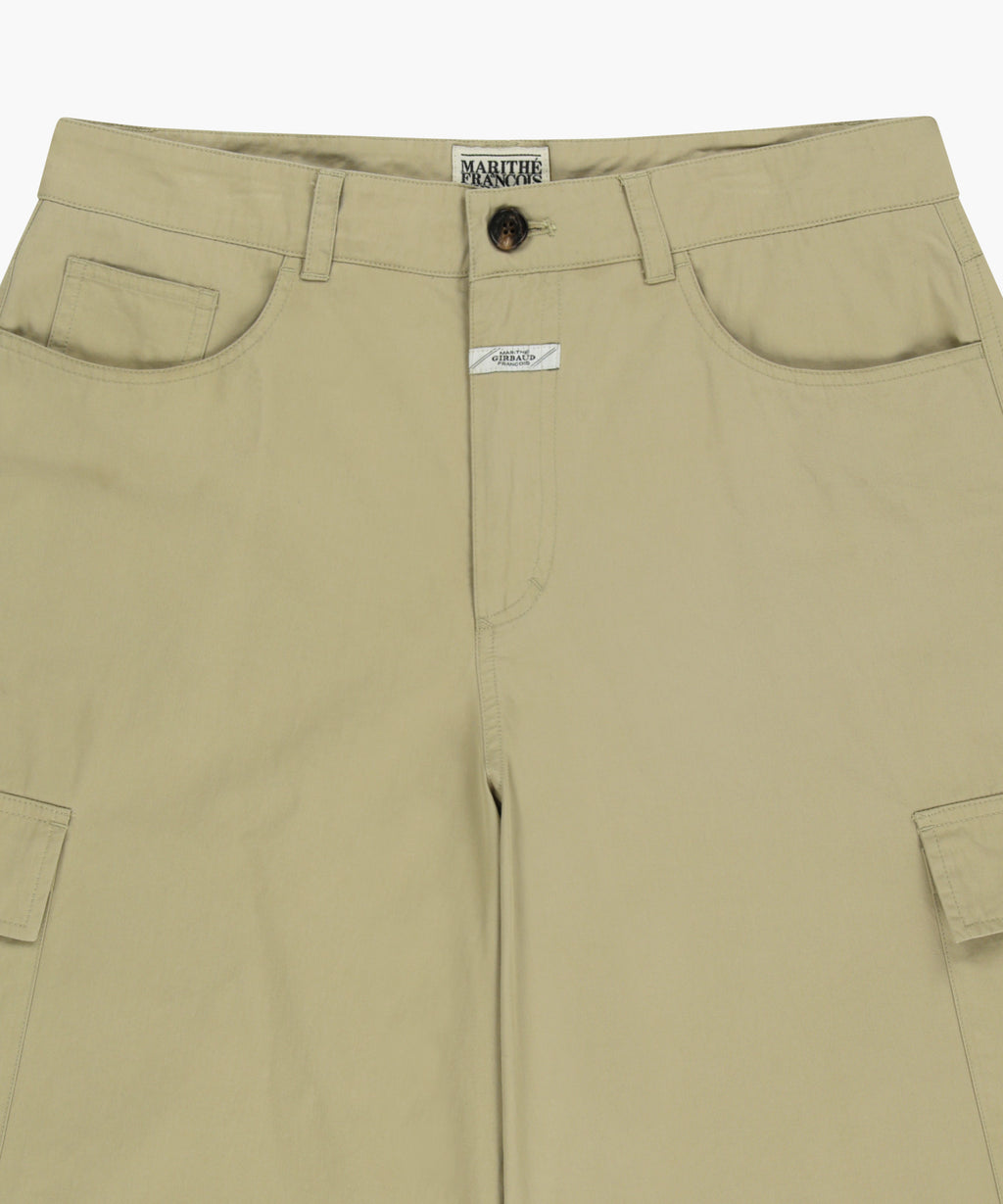 Marithe & Francois Girbaud - Cargo Half Pants (Beige) product image 8 | TRAB K-Fashion Australia