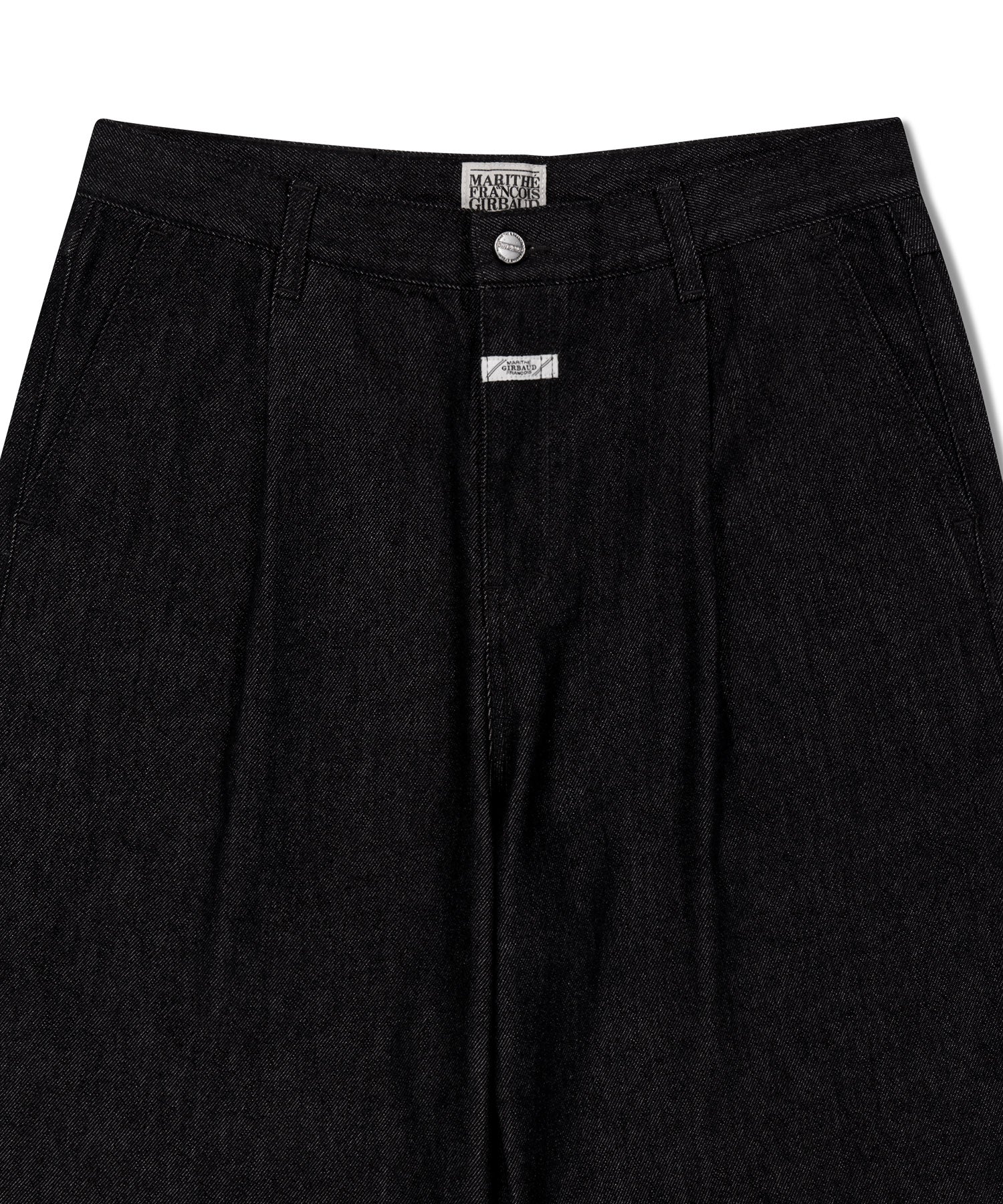 Marithe & Francois Girbaud - Wide Raw Denim Pants (Black) product image 10 | TRAB K-Fashion Australia