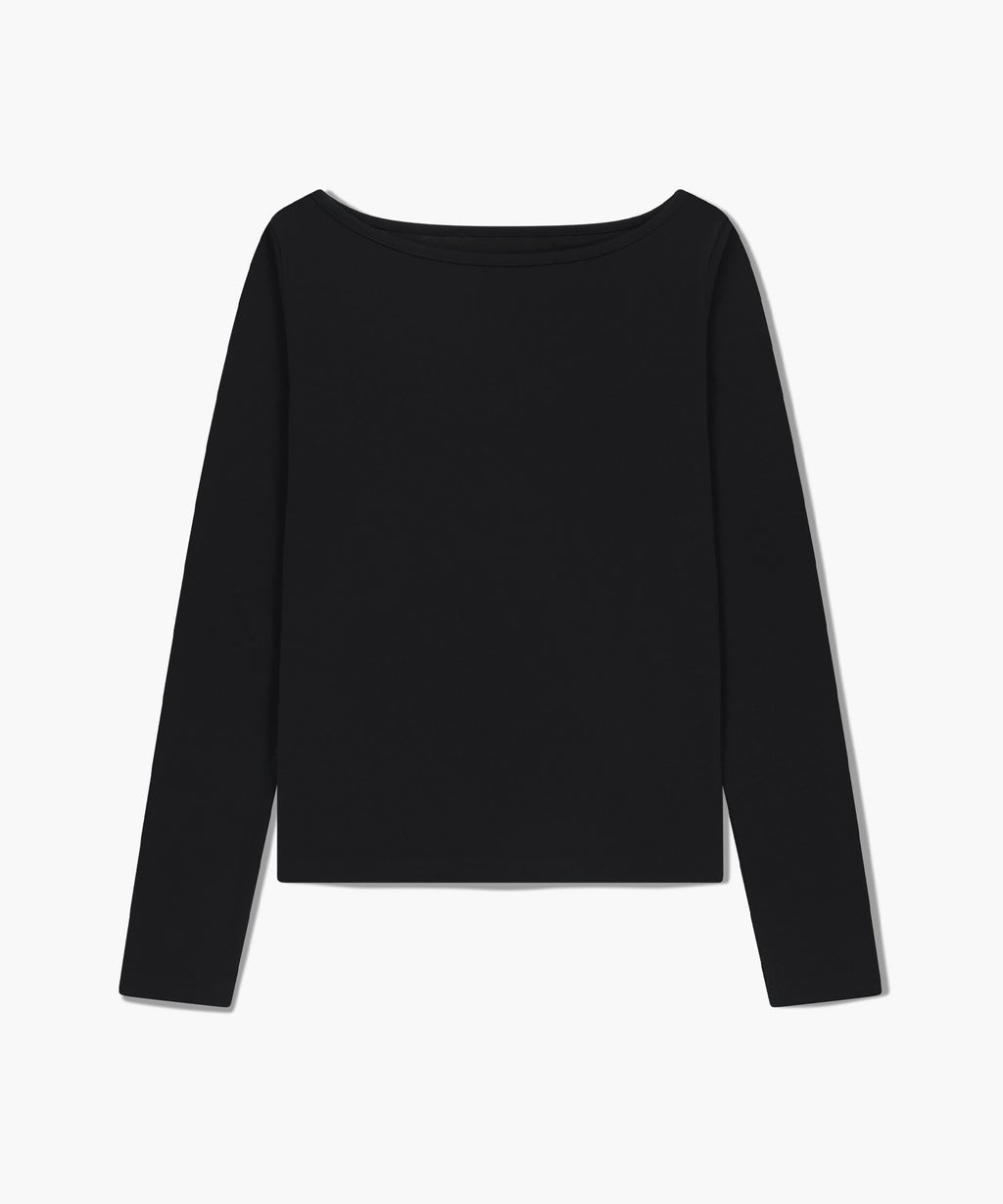 Marithe & Francois Girbaud - Layered Jersey Long Sleeve (Black) product image 8 | TRAB K-Fashion Australia