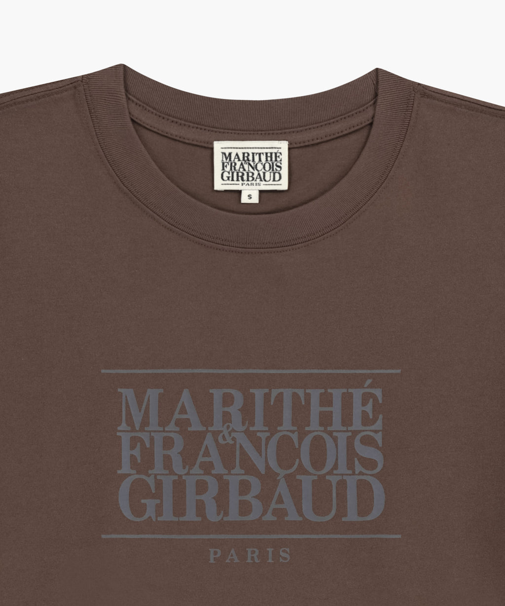 Marithe & Francois Girbaud - Classic Logo Tee (Brown) product image 8 | TRAB K-Fashion Australia