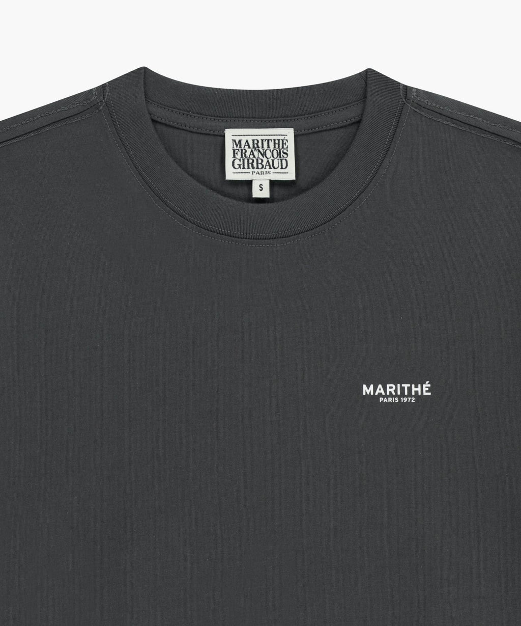 Marithe & Francois Girbaud - Small Regular Logo Tee (Charcoal) product image 8 | TRAB K-Fashion Australia