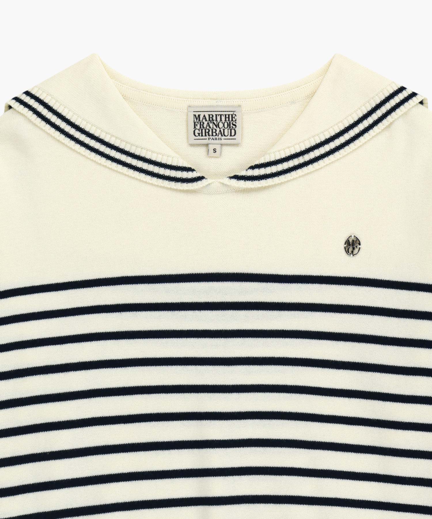 Marithe & Francois Girbaud - Sailor Knit Pullover (Ivory) product image 11 | TRAB K-Fashion Australia