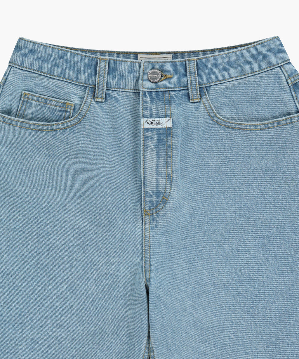 Marithe & Francois Girbaud - Carpenter Denim Shorts (Light Blue) product image 8 | TRAB K-Fashion Australia