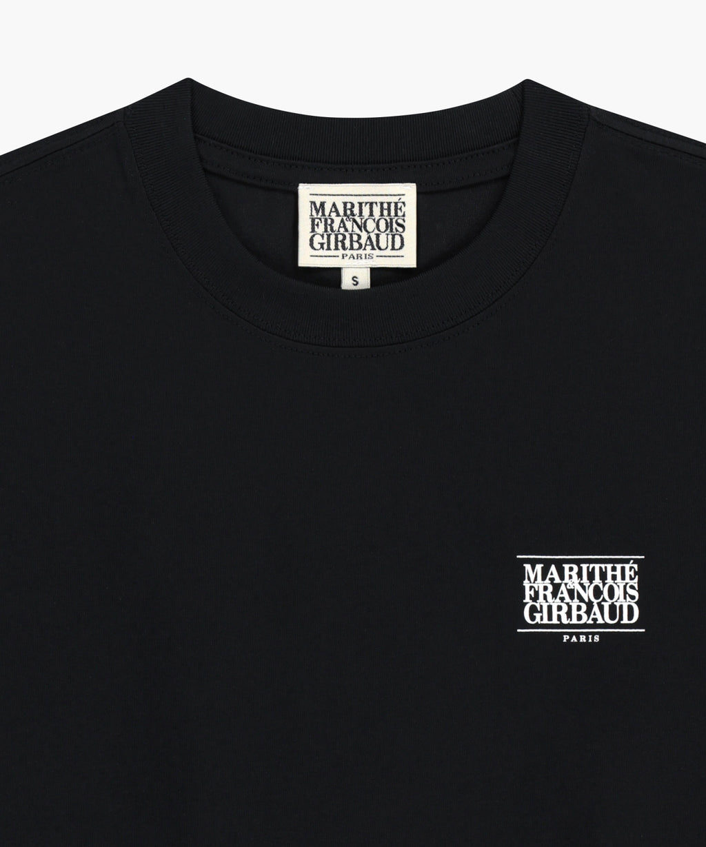 Marithe & Francois Girbaud - Aerocool Small Classic Logo Tee (Black) product image 8 | TRAB K-Fashion Australia