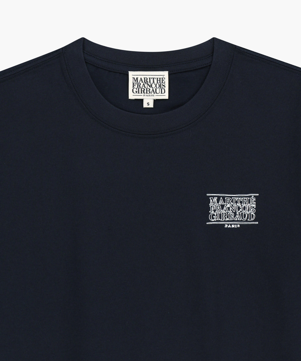 Marithe & Francois Girbaud - Doodle Bear Tee (Navy) product image 8 | TRAB K-Fashion Australia
